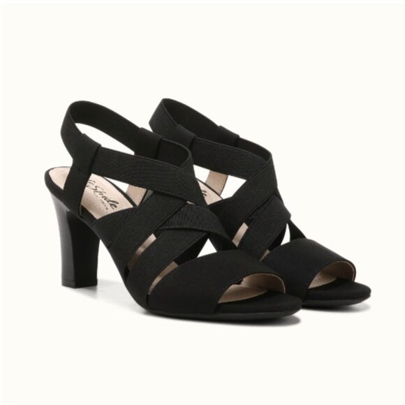 New LifeStride Open Toed Heeled Sandals, 9.5 - Picture 1 of 10